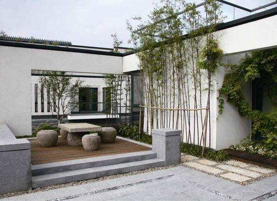 現(xiàn)代中式庭院 于方寸之間，演繹東方意境的當(dāng)代風(fēng)骨